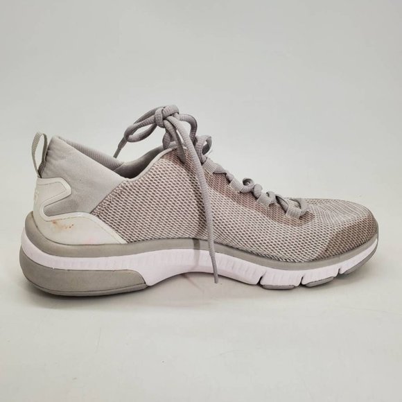 Ryka Womens Rythma Walking Shoes Gray Low Top Fabric Lace Up Arch Support 9.5M - Picture 2 of 10